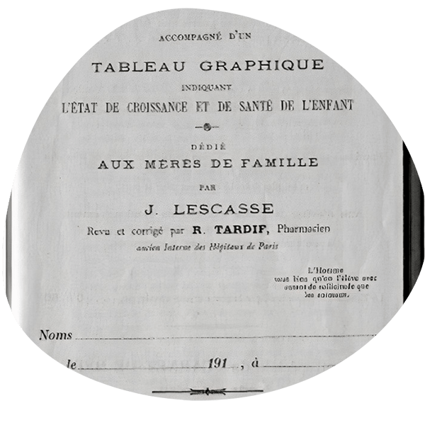 J. Lescasse, carnet de bebe publié en 1887 à Paris